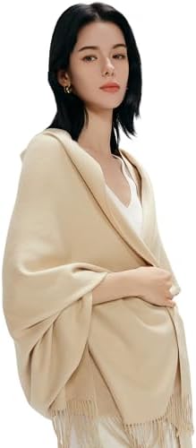 maamgic Women's Winter Scarf Soft Warm Scarf for Women Cozy Shawl Wraps for Women Lightweight Pashmina Style Wrap