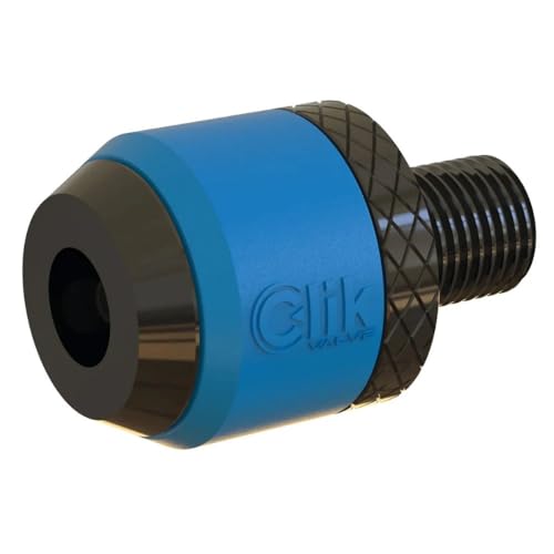 Wolf Tooth Aluminum Schrader Pump Head Adapter for Clik Valve - Quick-Conne