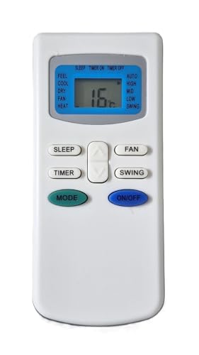 Image of Air Conditioner Remote Compatible for Godrej /TCL Split /Window 1.5 2 Ton 3 Star 5 Star with Timer Function (AC-17)