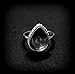 925 Sterling Silver Handmade Bezel Ring Setting, For Pear Shape Gemstone, Blank Ring Setting, Bezel Ring Setting Cup