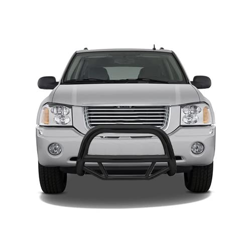 Black Horse Max Bull Bar No Skid Plate Black Compatible With 2002-2009 Chevrolet Trailblazer|2002-2009 Gmc Envoy-Mbb-Gmc3005 #TOP4