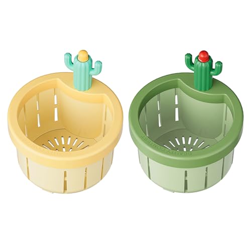 Filtro para fregadero de cocina en forma de cactus miniatura 7