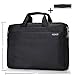 18 Inch Laptop Bag Briefcase Case fits up to 18.4 Inches Notebook Computer Waterproof Shockproof for Men Black