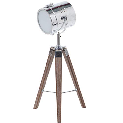 YUENSLIGHTING Lámparas de escritorio Lámparas de mesilla Lámparas de mesa Lámpara de mesa de madera americana Estudio de cama LED creativo con ahorro de energía H67CM * W20CM Cover