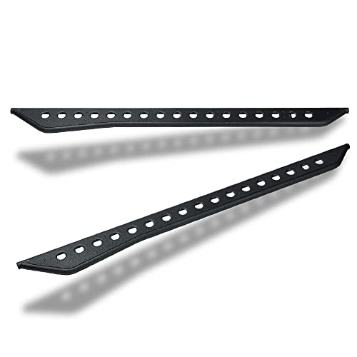 Textured Black Rock Slider Steps