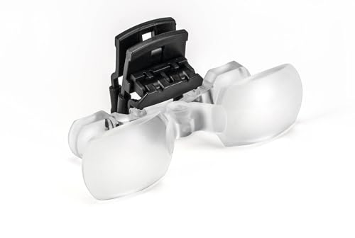 Eschenbach Optik maxTV Clip - die Variation der maxTV Fernsehbrille für Brillenträger als praktischer Clip-on Aufsatz für die Korrektionsbrille - Made in Germany