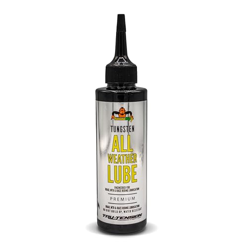 Tru Tension | BananaSlip Tungsten All Weather Lube | Road, Mountain & Race Bike Lubricant | Bicycle Tools & Accessories | 140ml