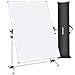 Neewer 200x140cm Diffuseur de lumière pour la Photographie avec Cadre Rotatif de 270 Degrés et Support Réglable en Hauteur de 220-310cm avec Roulettes, Tissu de Diffusion Polyester Blanc pour Studio