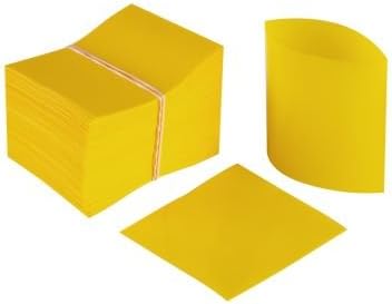 Shrink Bands for Bottles with 24mm Finish (Pack of 50) (Yellow)