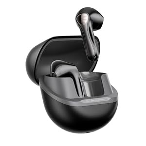 SoundPEATS Air5 Lite Bezprzewodowe słuchawki douszne o wysokiej rozdzielczości, słuchawki Bluetooth 5.4 z 4 mikrofonami, słuchawki LDAC Półuszne dźwięk stereo, 30 godz., Kontrola aplikacji