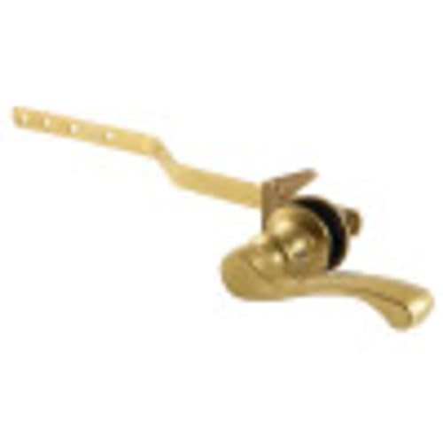 212 Main French Front Mount Toilet Tank Lever Brushed Brass