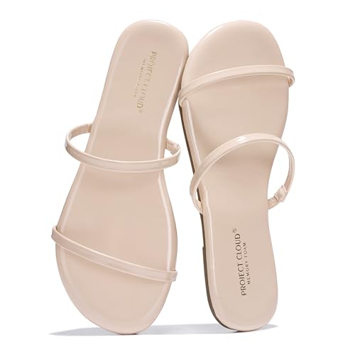 Image of Project Cloud Summer Sandals for Women with Memory Foam Insole (Transition) | Memory Foam Insole; Beach Flip Flops; Non-Slip Sole; Lightweight Double Straps; Summer Sandals for Women; Everyday Comfort