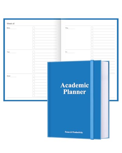 Agenda scolaire 2025-2026 – Planning hebdomadaire non daté pour l'école