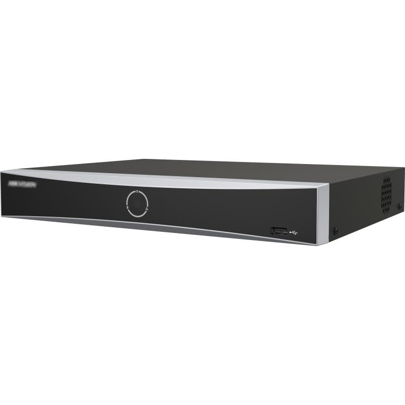 Image of DS-7604NXI-K1 /4P 4 Channel PoE 4K ACU-Sense H.265+ NVR, Human&Vehicle Detection, Facial Recognition, Plug&Play Compatible with Hikvision IP Camera, Up to 12MP Recording, Upgradable Firmware(No HDD)