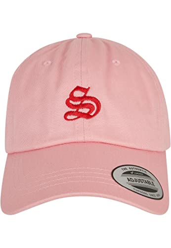 Mister Tee Unisex Letter Pink Low Profile Cap S, one Size