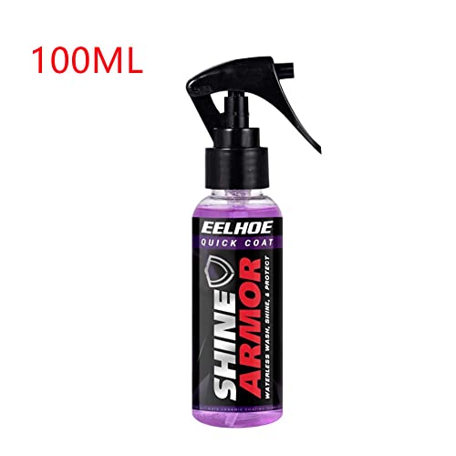 Spray de Cera para Auto 100ml Protección Cerámica 3 en 1 miniatura 4