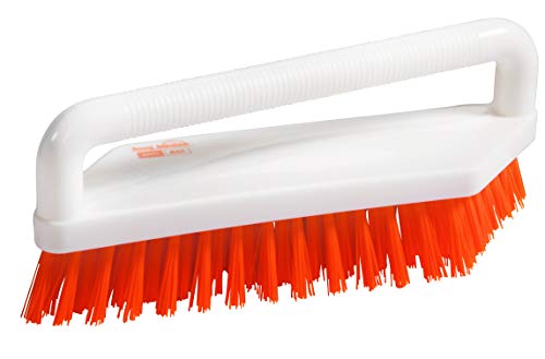 haug bürsten - Anti Bac Scheuerbürste - Größe: 180 x 48 x 22 mm -antibakteriell, hitzebeständig -20 bis 140 °C - lebensmittelkonform nach HACCP - für Küche, Industrie & Reinigung - Made in Germany