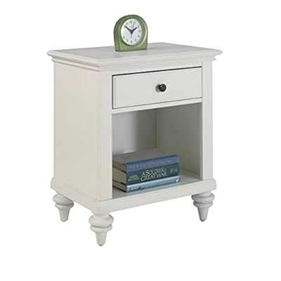 Bermuda White Night Stand by Home Styles 31LR7f DF7L. SS400