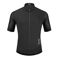 WOSAWE Uomo Gilet da Ciclismo Ultraleggero Traspirante Giacca Senza Maniche Bicicletta Antivento con Alta Visibilità (BL205 Verde M