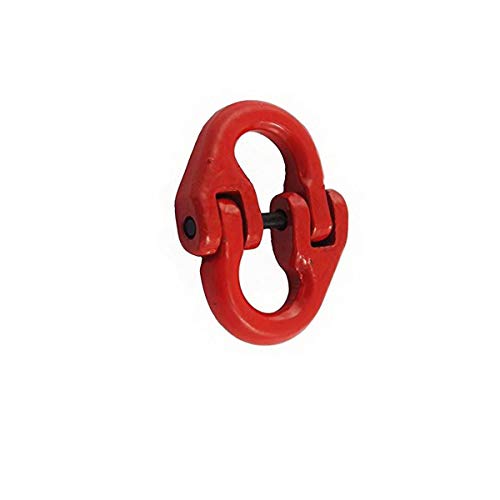 Comok ligação de acoplamento de liga de aço martelo, acabamento pintado vermelho, 1/4