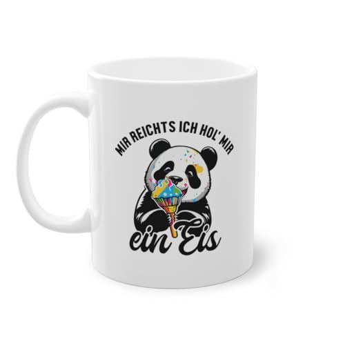 Mir reichts ich hol mir ein Eis Gelato Liebhaber Tasse à café | Maker Dessert glacé Tasse à crème glacée Blanc (08503B)