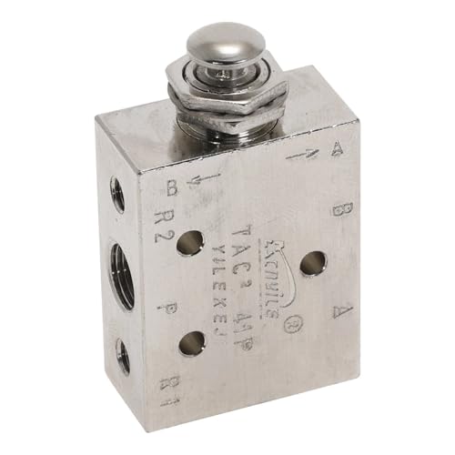 Vanne pneumatique à commande mécanique TAC2-41P avec raccords de 4mm