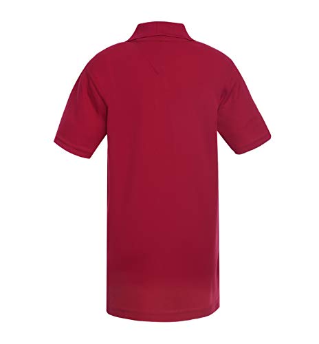 Image of Tommy Hilfiger Co-Ed Short Sleeve Kids School Uniform Performance Polo Shirt