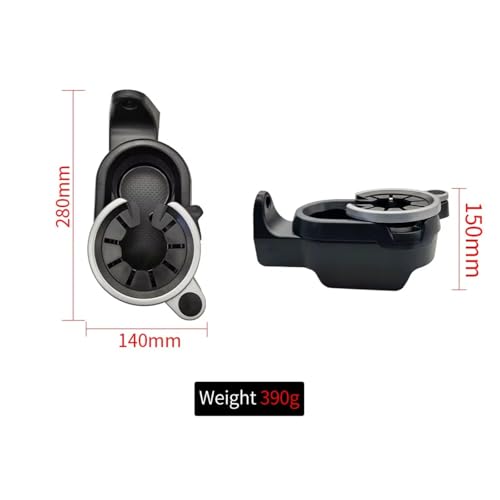 Support de gobelet double pour Smart Fortwo console centrale porte-boisson stable et pratique
