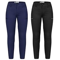 BAD WORKWEAR Womens Classic Jeggings, Black, 36 Regular US