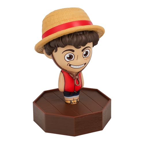 Paladone One Piece Money D. Luffy Icon Light, figurine 3D sous licence officielle, lampe LED alimentée par piles, article de collection pour les fans de la...