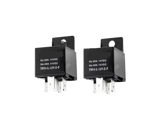 Relais TRV4-L-12V-ZF 40A 5 broches pour circuit automobile en lot de 10 pièces