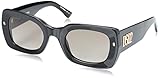 breuninger dsquared damen schuhe Farbe: 807/HA BLACK DSquared Unisex D2 0061/S Sonnenbrille, 807/Ha Black, 51 cm