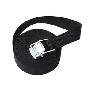 Ebaytv Ratschengurt 2.5CMx3M Schwarz