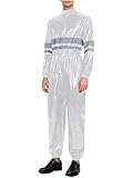 Freebily Herren Arbeitsoverall Wasserdicht Mit Reflektierend-streifen Und...