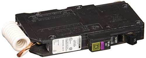 Square D QO120 Plug-In Mount Standard Miniature Circuit Breaker 1-Pole 20 Amp 120/240 Volt AC QO