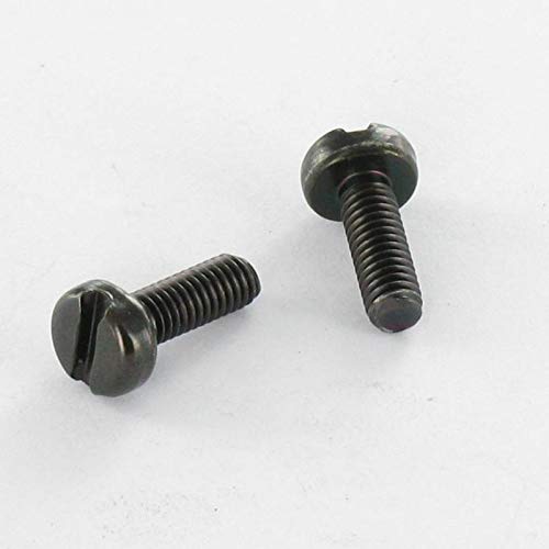 Rpi shop - M3 X 10mm Slotted Drive Pan Head Screws, Slotted Drive, Fully Thread, Black Oxide Finish, Machine Thread, Quantity - 100 Pcs-image-19
