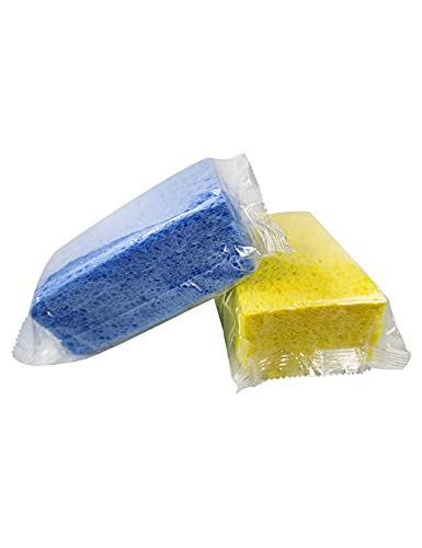 Greenet Washing Up Sponge, Eco Sponges Cellulose, 24 Pack, 100% Natural Dish Sponges Kitchen Scrub Sponges - Super Durable, Cellulose Biodegradable