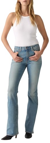 Levi's Jeans da Donna 726 High Rise Flare, Foggy Falls, 26W x 32L