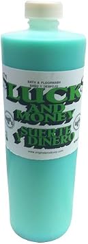Original Botanica Luck & Money Big Al Bath and Floor Wash Spiritual Cleansing Negative Energy Protection Herb Purification, to Attract Money, Wealth Attraction, Good Luck, 16oz