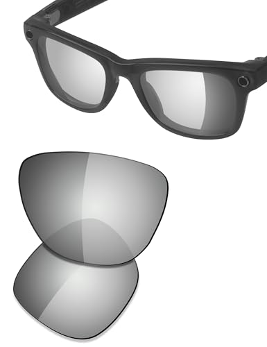 Image of SAUCER Premium Replacement Lenses Compatible with Ray-Ban Meta Wayfarer (Gen 2) RW4012 53mm | RW4008 53mm Smart Sunglasses