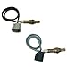 Car Oxygen Sensor 2pcs /Fit for Mazda 3 BK 1.4L 1.6L 2003-2015 Oxygen O2 Sensor Upstream Downstream Z60118861 Z60218861 Car Replace Parts Accessories Car O2 Oxygen Sensor