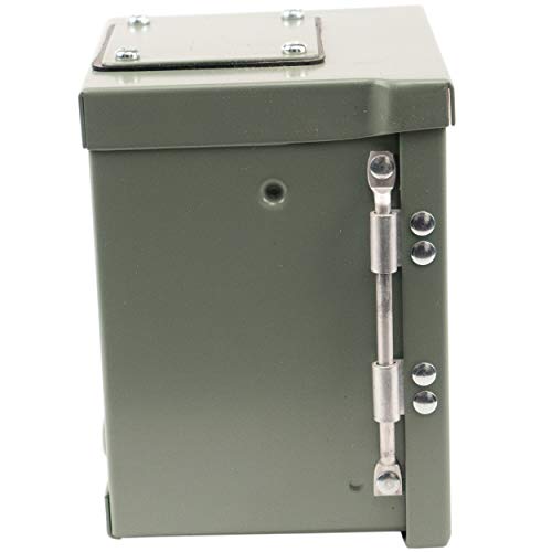 Connecticut Electric Cesmps13Hr Connecticut Ps-13-Hr Weatherproof Power Outlet Panel, 120 V, 30 A, Nema Tt-30R, 3R, Grey #TOP6