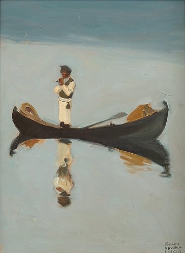 Art Tableau Homme à la pêche créez une ambiance nature salon 60x90