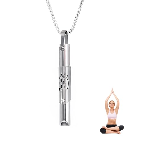 Breathing Necklace, Anxiety Relief Necklace, Stop Vaping Bre