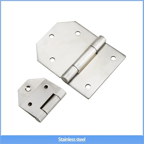 Charnière industrielle 304 inox brossé pour porte de machine