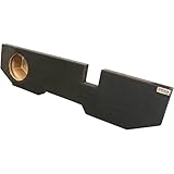 Bbox Single 10 Inch Subwoofer Sealed Enclosure - Fits 2002-2018 Dodge Ram Quad Cab - Carpeted Car Subwoofer Boxes & Enclosures - Subwoofer Box Improves Audio Quality, Sound and Bass - Charcoal