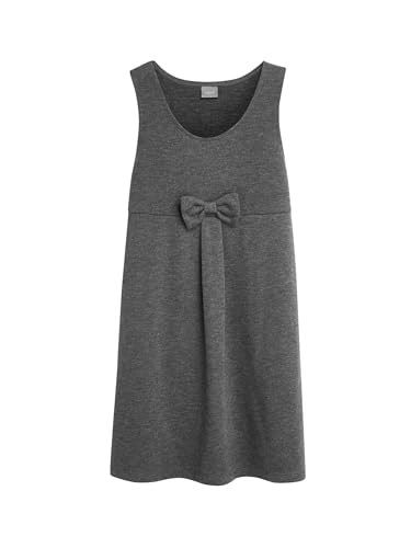 Salopette d'école en jersey extensible NEXT pour fille avec joli nœud