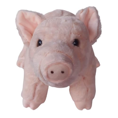 Porquinho Porco de Pelúcia Realista 36cm Fofy