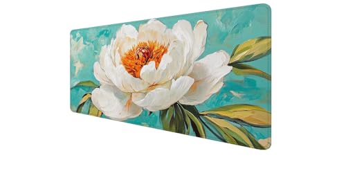 Tapis de souris XXL pour éviter le glissement du clavier sur le bureau