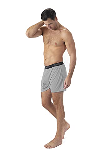 Chill Boys Performance Boxers 3 Pack - Cool, Soft, Breathable Mens Boxers. Luxury Moisture Wicking Underwear For Men. Plush Comfortable Boxer Shorts (Xl, Performance Grey) #TOP2
